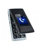 Myphone tango 3g negro plata móvil senior dual sim 2.4'' cámara 2mp bluetooth microsd botón sos