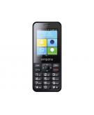 Emporia V800 Senioren mobiele telefoon Laadstation, SOS-knop Zwart Zwart Zwart