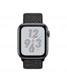 Apple Watch Series 4 Nike plus 40 mm Aluminium kast Zilver Sportband Wit