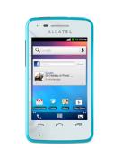 Alcatel One Touch T'Pop White Turquoise