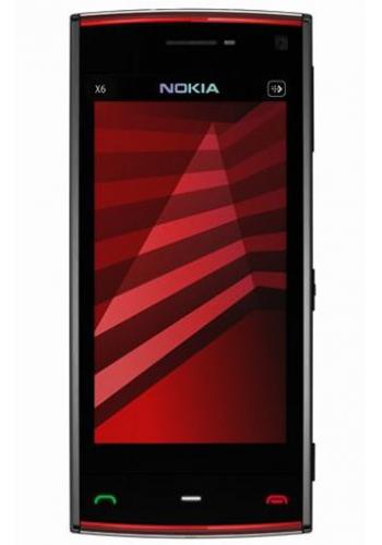 Nokia X6 16GB Black Red